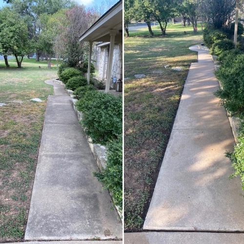 Walkway Cleaning in Frisco, TX